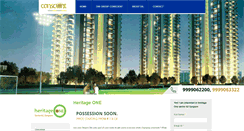 Desktop Screenshot of heritageone.in